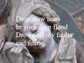 Walton's Litany - Drop Slow Tears