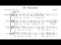 Remember - Jan Wilke (score video)