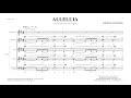 Alléluia - Anthony Sylvestre (SATB choral demo)