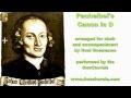 Pachelbel Canon arranged for choir by Noel Goemanne